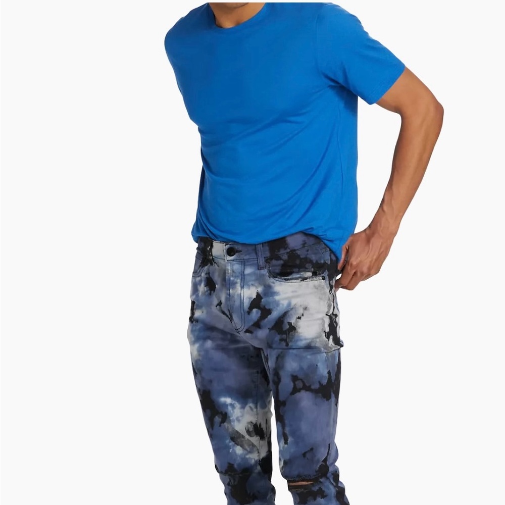Monfrère

Greyson Tie-Dye Distressed Jeans